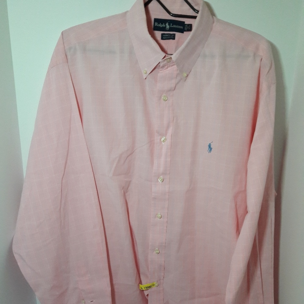 Polo by Ralph Lauren long sleeve plaid *17/34-35